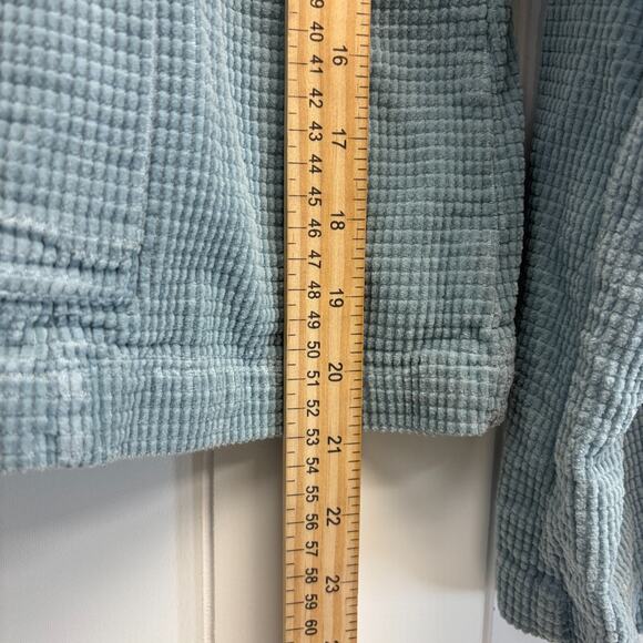 Bryn Walker Womens Boho Hipster Waffle Corduroy Cropped Jacket Size M Preppy - Picture 5 of 7
